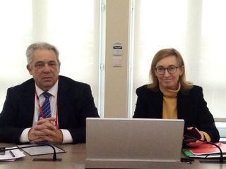 Réunion PJM au Ministère (X. Renier et G. Leneveu)